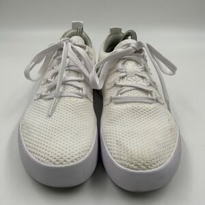 NOBULL Women's Rec Trainers White Knit Sneakers. Women's Size 10.5.